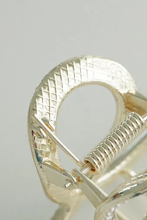 Storets Hair Claws w Faux PearlandStones Women HairandHats