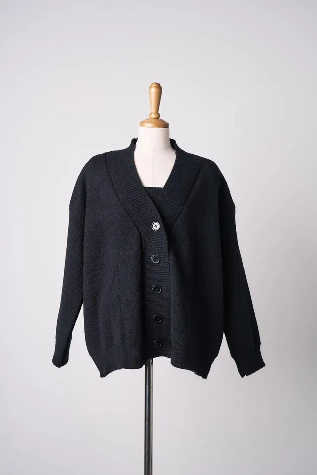 Storets Hallie Knitted Top and Cardi Set Women Jackets and Coats Storets Hallie Knitted Top and Cardi Set Women Jackets and Coats