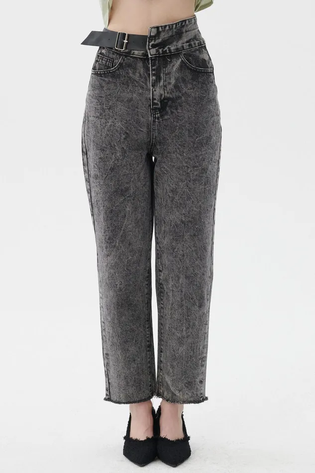 Storets Hayden Belted Mom Jeans Women Jeans Storets Hayden Belted Mom Jeans Women Jeans