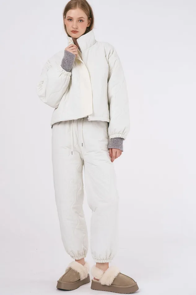 Storets Jade Quilted Jacket Women Jackets and Coats