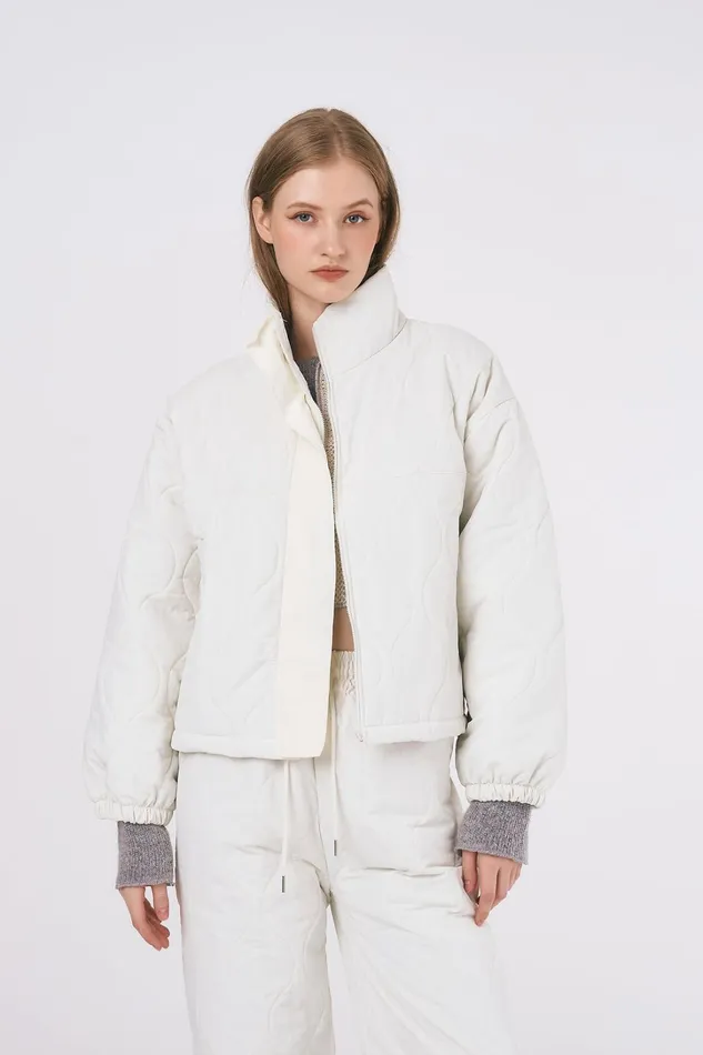 Storets Jade Quilted Jacket Women Jackets and Coats