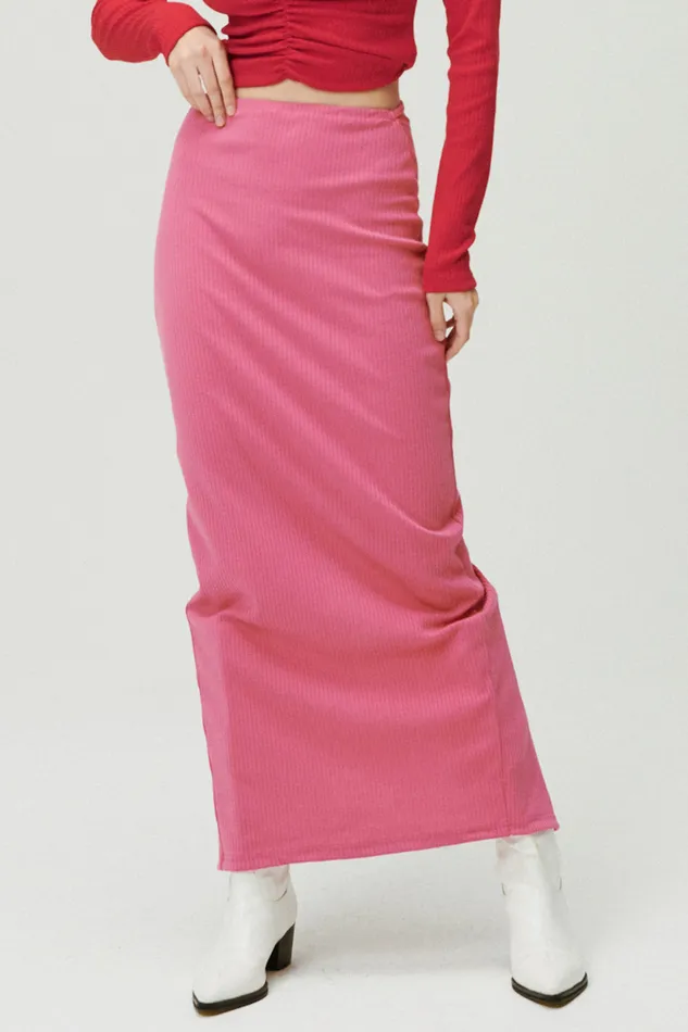 Storets Jade Ribbed Skirt WString Women Skirts