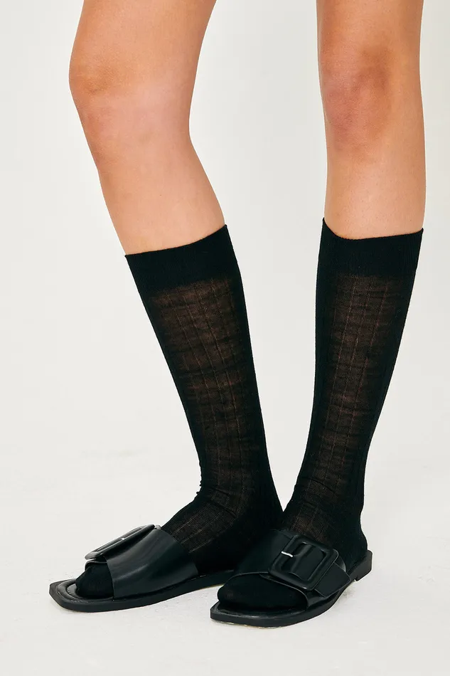 Storets Jamie Buckle Slippers Women Shoes