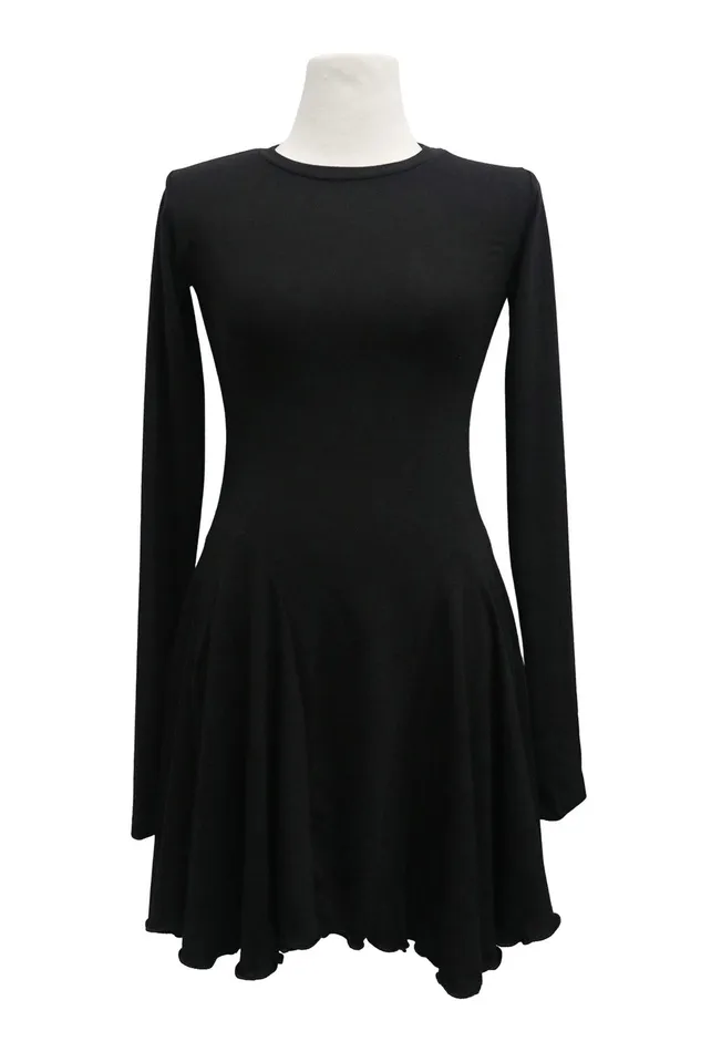 Storets Kaisley Flare Knitted Dress Women Mini Dresses