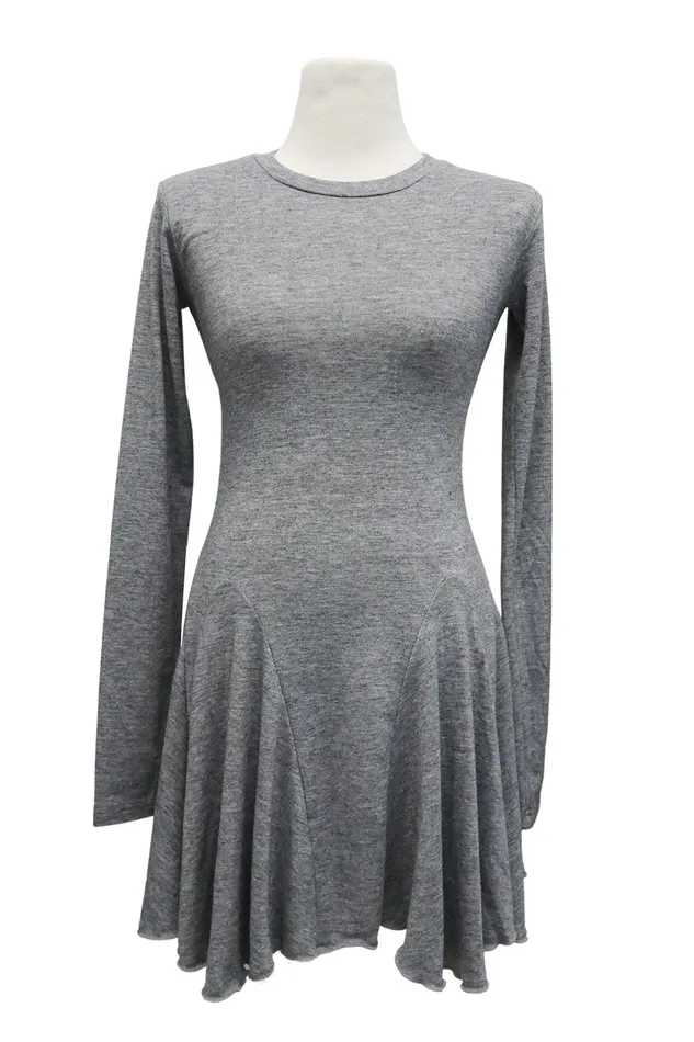 Storets Kaisley Flare Knitted Dress Women Mini Dresses