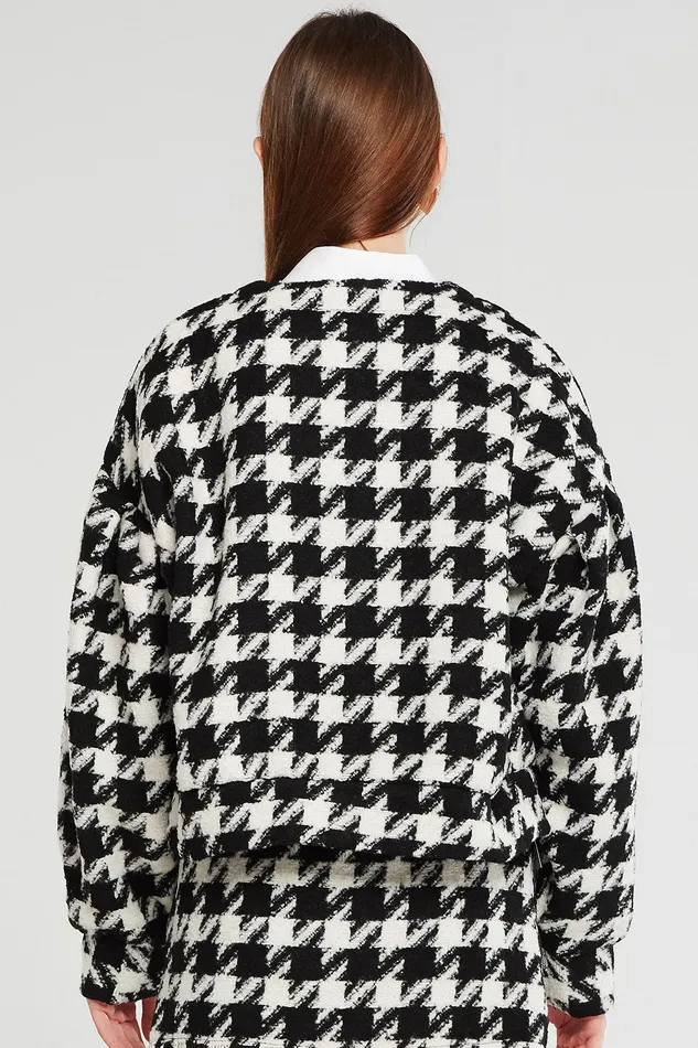 Storets Lori Houndstooth 2 Piece Set Women Mini Dresses