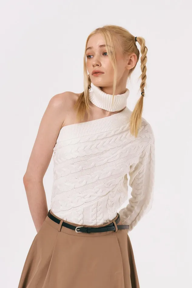 Storets Lucia Oneshoulder Sweater Top Women Tops
