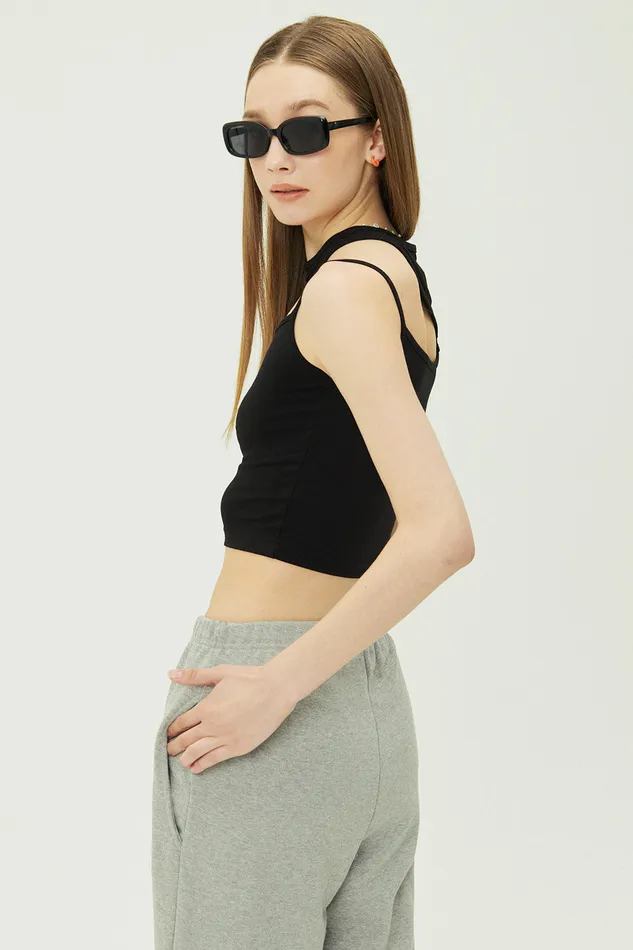 Storets Maillie Cutout Tank Top Women Tops