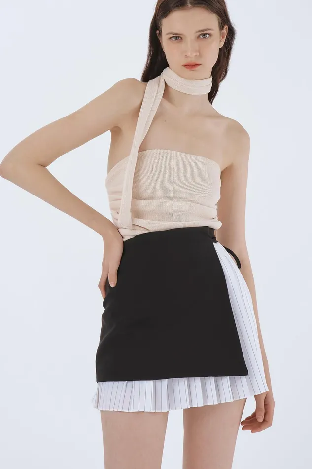 Storets Mindy Layering Pleated Skort Women Skirts Storets Mindy Layering Pleated Skort Women Skirts