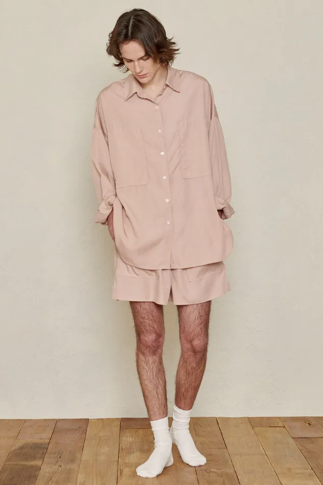 Storets Oversized Bamboo Shirt Women Shirts and Blouses