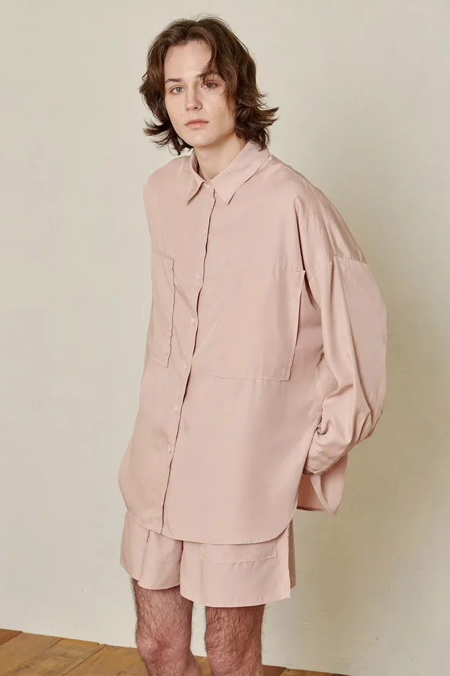 Storets Oversized Bamboo Shirt Women Shirts and Blouses