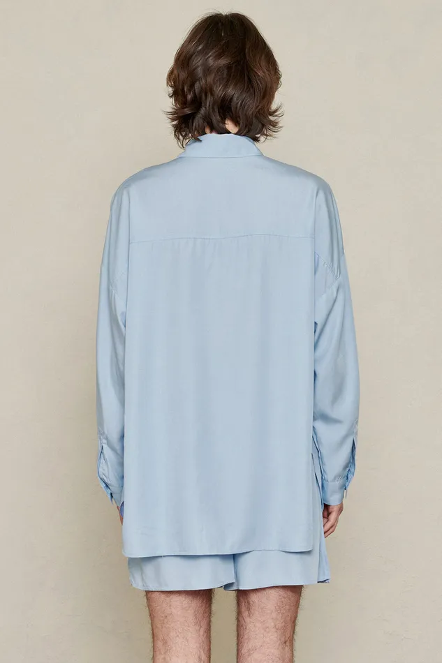 Storets Oversized Bamboo Shirt Women Shirts and Blouses