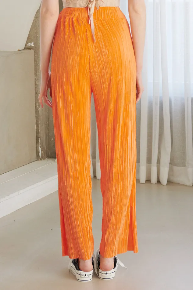 Storets Peyton Crinkled Pleated Pants Women Trousers