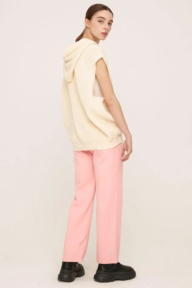Storets Rody Hooded Sleeveless Sweater Women Sweaters and Knitwears