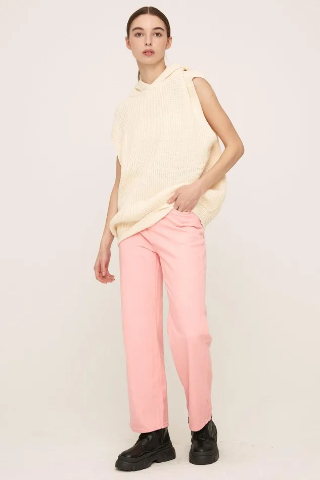 Storets Rody Hooded Sleeveless Sweater Women Sweaters and Knitwears Storets Rody Hooded Sleeveless Sweater Women Sweaters and Knitwears