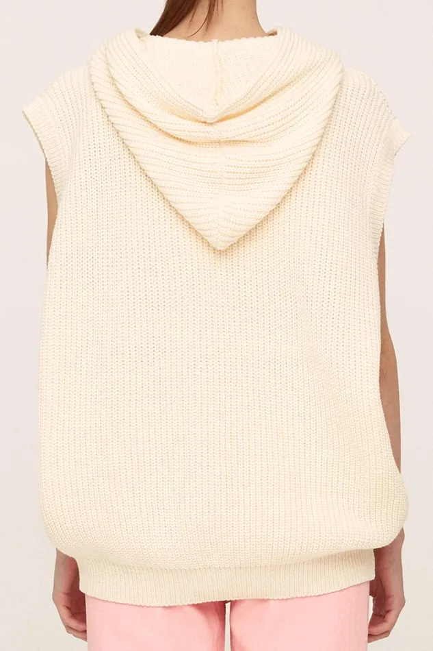 Storets Rody Hooded Sleeveless Sweater Women Sweaters and Knitwears Storets Rody Hooded Sleeveless Sweater Women Sweaters and Knitwears