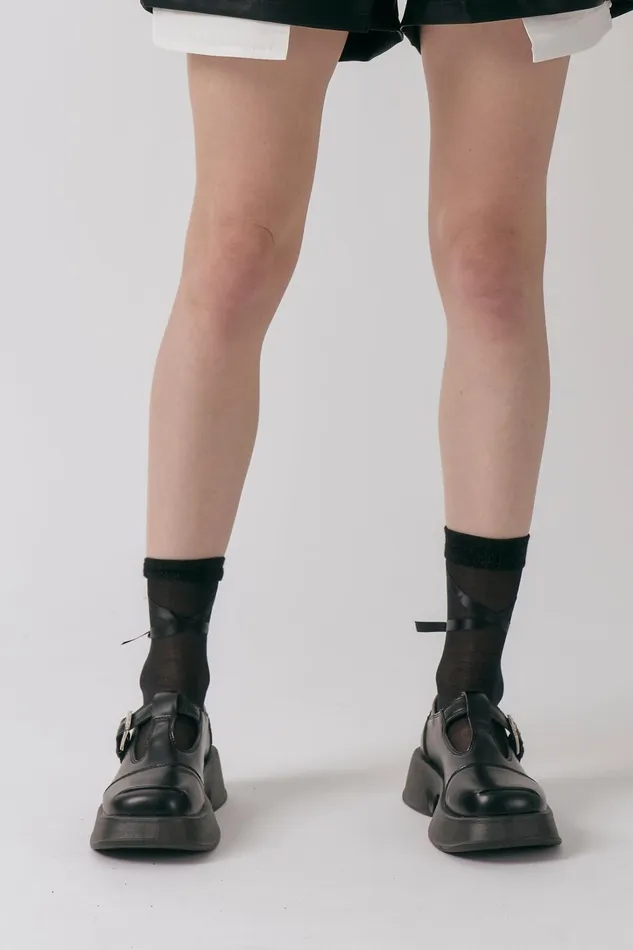 Storets Sheer Strap Socks Women Others
