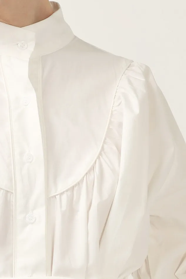 Storets Tori Piping Detail Shirt Dress Women Shirt Dresses