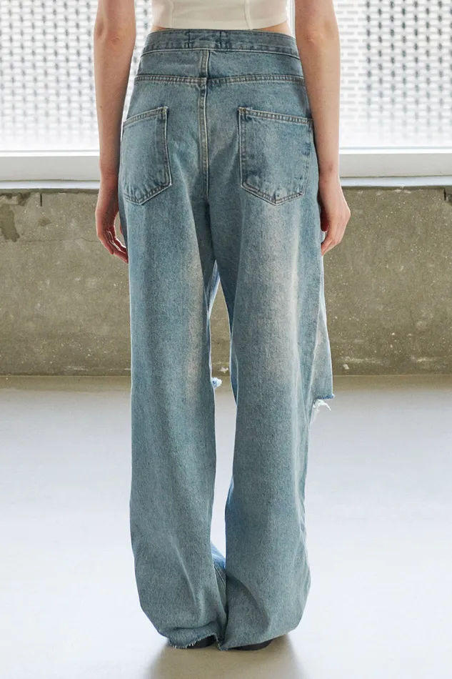 Storets Vera Slash Cutout Jeans Women Jeans