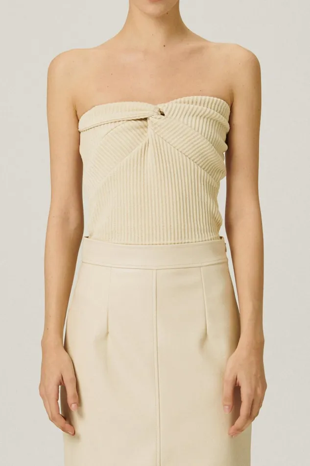 Storets Vivian Strapless Top Women Sweaters and Knitwears