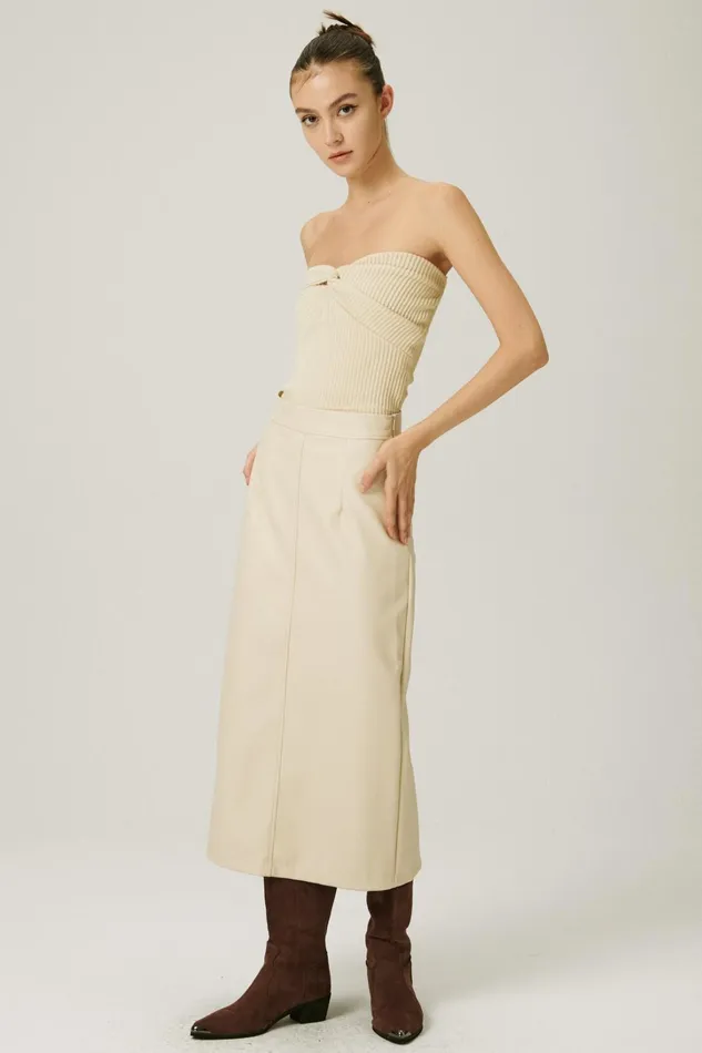 Storets Vivian Strapless Top Women Sweaters and Knitwears