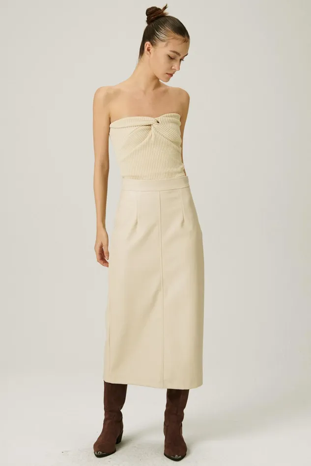 Storets Vivian Strapless Top Women Sweaters and Knitwears