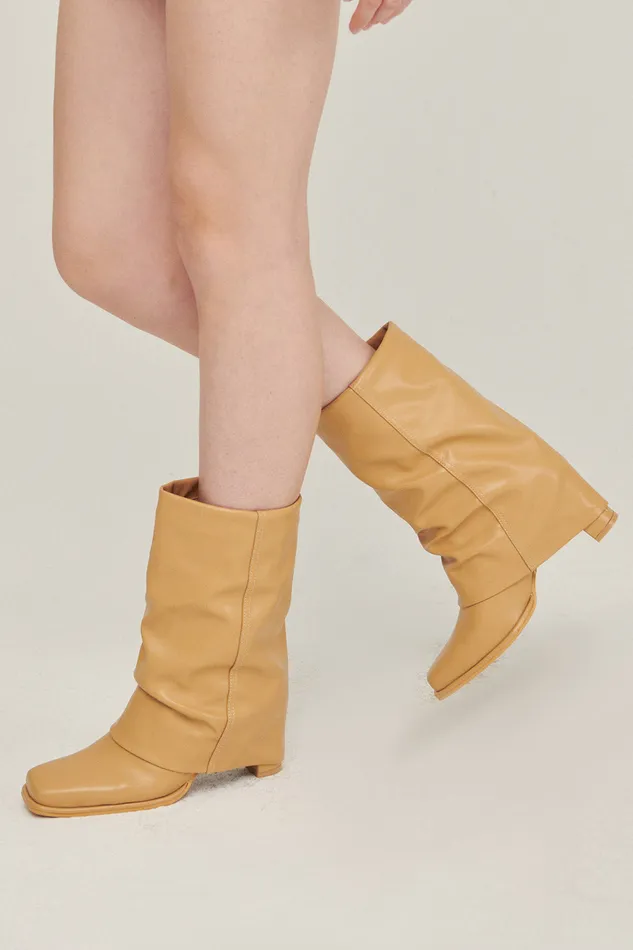 Storets Zenda TwoWay Pleather Boots Women Shoes