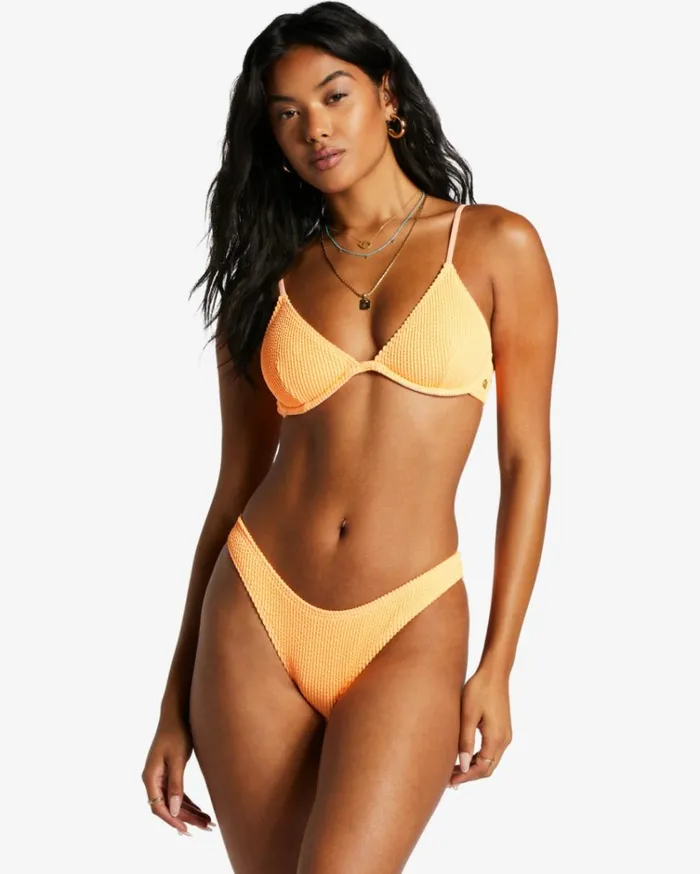 Summer High Hike Bikini Bottoms Tangy Tangerine Women Billabong Bikinis