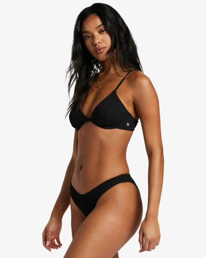 Summer High Reese Underwired Bikini Top Black Sands Women Billabong Bikinis
