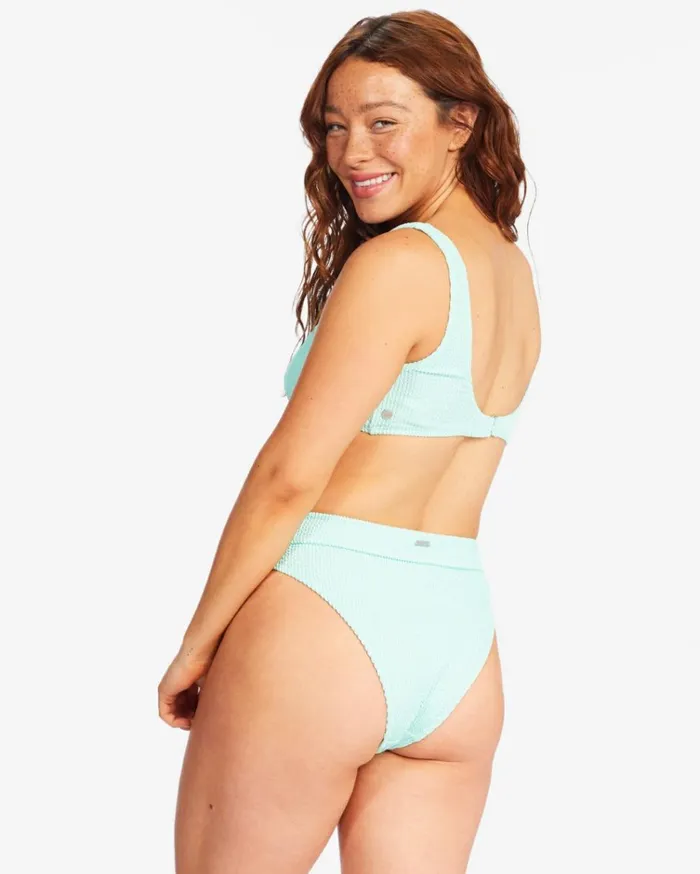 Summer High Square Bralette Underwire Bikini Top Mint Kiss Women Billabong Bikini Tops