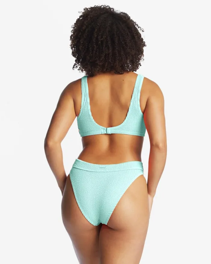 Summer High Square Bralette Underwire Bikini Top Mint Kiss Women Billabong Bikini Tops