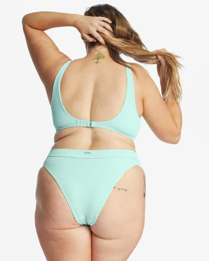 Summer High Square Bralette Underwire Bikini Top Mint Kiss Women Billabong Bikini Tops