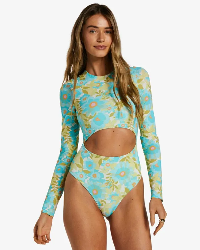 SUMMER SKY BODYSUIT Multi Women Billabong Rashguards and Bodysuits