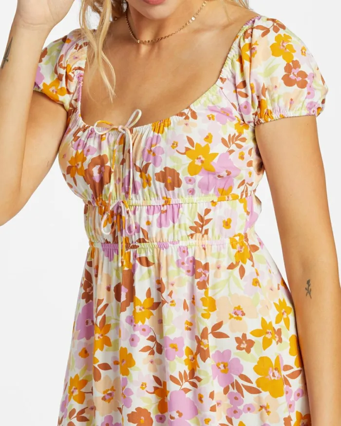 Sun Kissed Dress Salt Crystal Women Billabong Mini Dresses