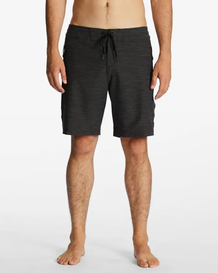 Surftrek Lo Tide 18034 Boardshorts Black Men Billabong Side Pockets