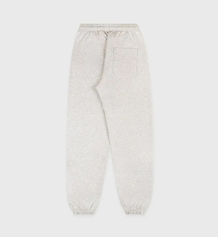 Sweatpants Women Sporty and Rich Crest Seal 100th Sweatpant 8211 Heather GrayNavy