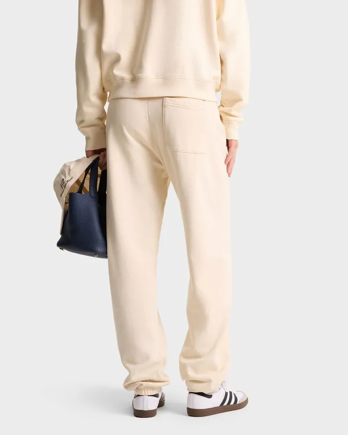 Sweatpants Women Sporty and Rich Faubourg Sweatpant 8211 CreamChocolate