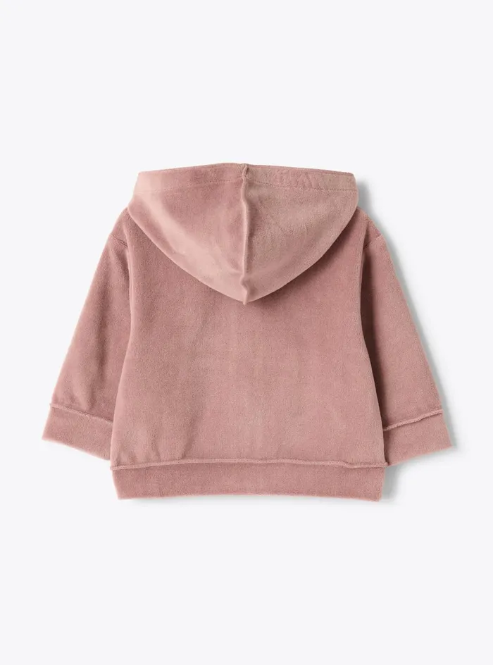 Sweatshirts And Sweaters Baby 036 Il Gufo Upcycled Corduroy Hoodie
