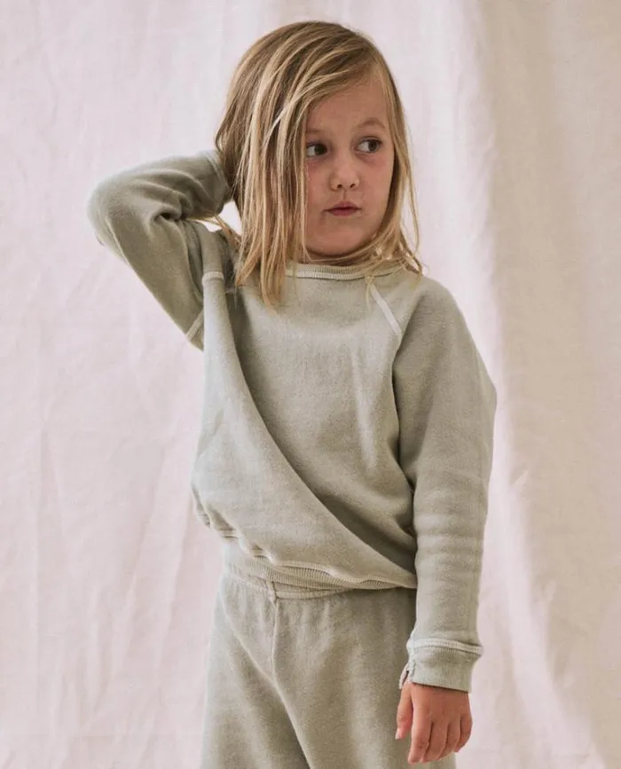 Sweatshirts Little039s The Great The Little College Sweatshirt Seafoam
