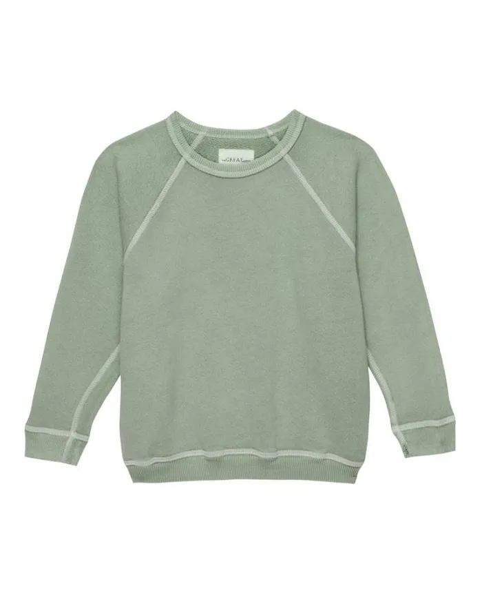 Sweatshirts Little039s The Great The Little College Sweatshirt Seafoam