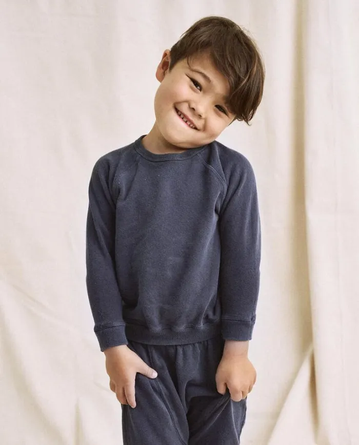 Sweatshirts Little039s The Great The Little College Sweatshirt Washed Navy