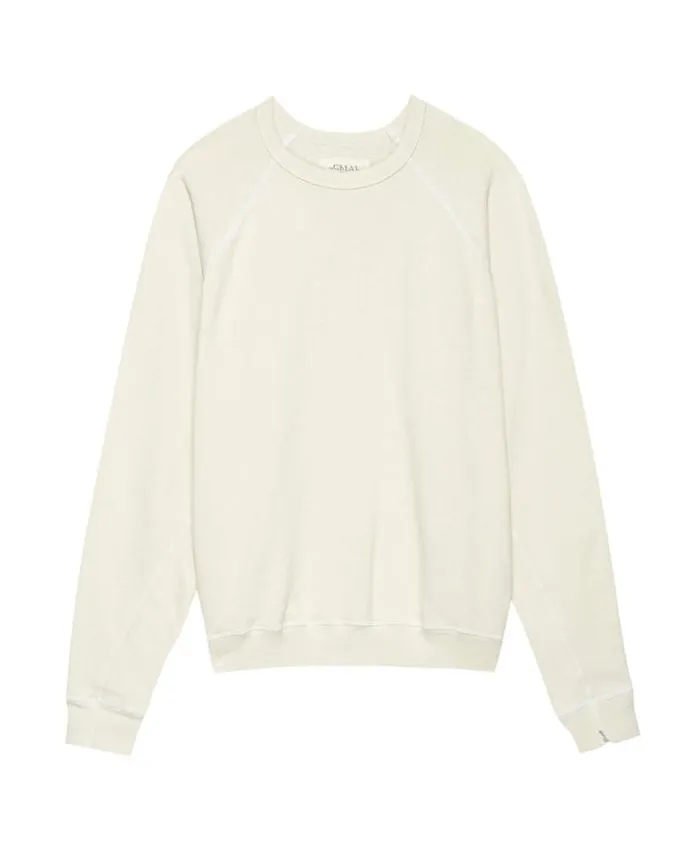 Sweatshirts Men039s The Great The Men039s College Sweatshirt Washed White