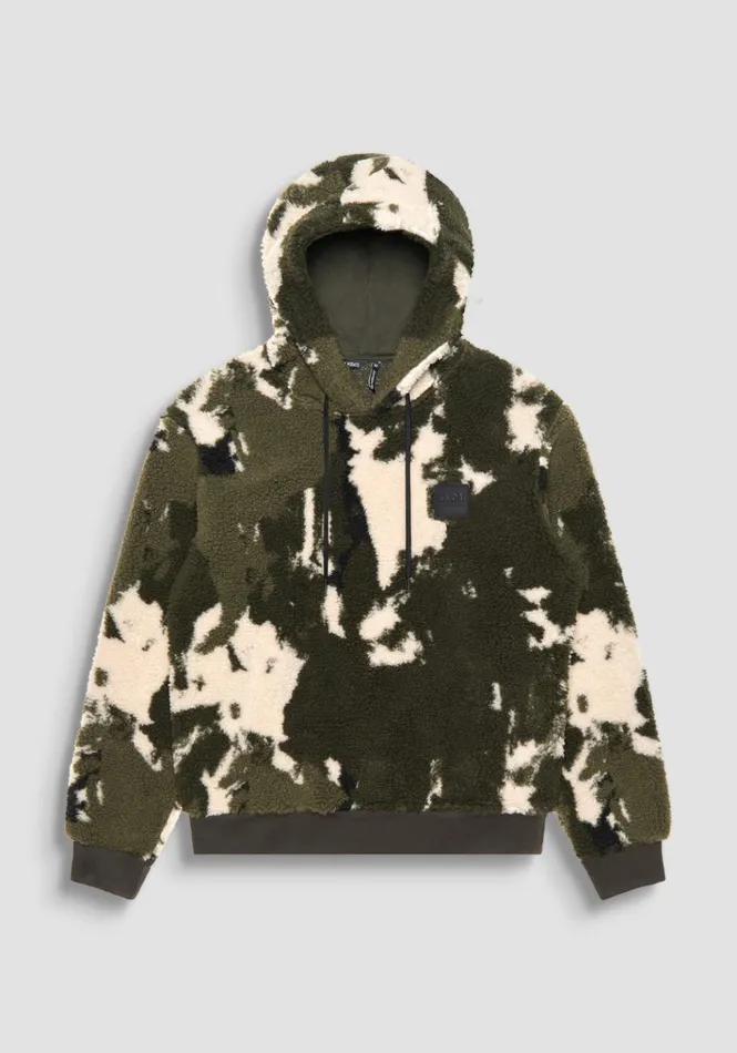 Sweatshirts Men Antony Morato Regular Fit Hoodie With Camouflage Pattern Multicolor