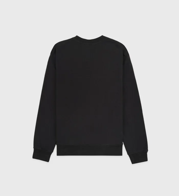 Sweatshirts Men Sporty and Rich California Crewneck 8211 Faded BlackGold