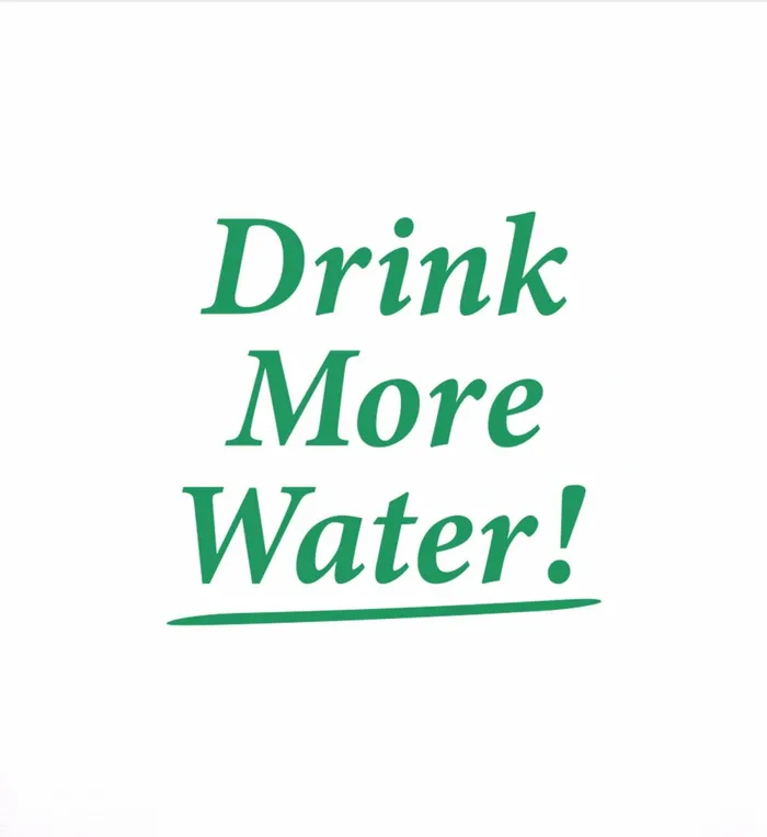 Sweatshirts Men Sporty and Rich Drink More Water Crewneck 8211 WhiteVerde