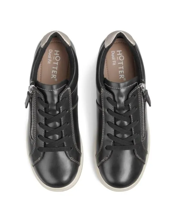 Swift Shoes Black Women Hotter Flat Shoes