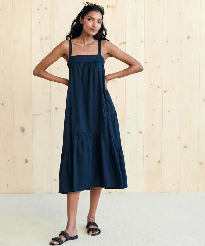 Swim and Beach Women Jenni Kayne Summer Dress Navy