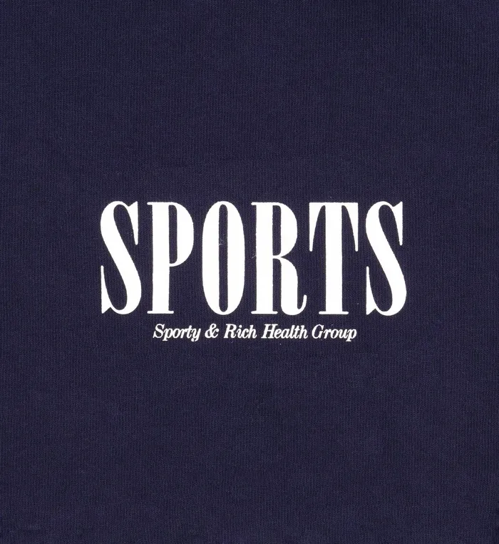TShirts and Tops Women Sporty and Rich Sports TShirt 8211 NavyWhite