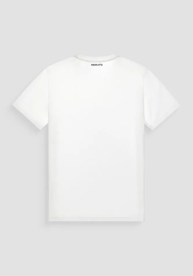 TShirts And Polo Men Antony Morato Regular Fit TShirt In Cotton Jersey With Paris Print Cream
