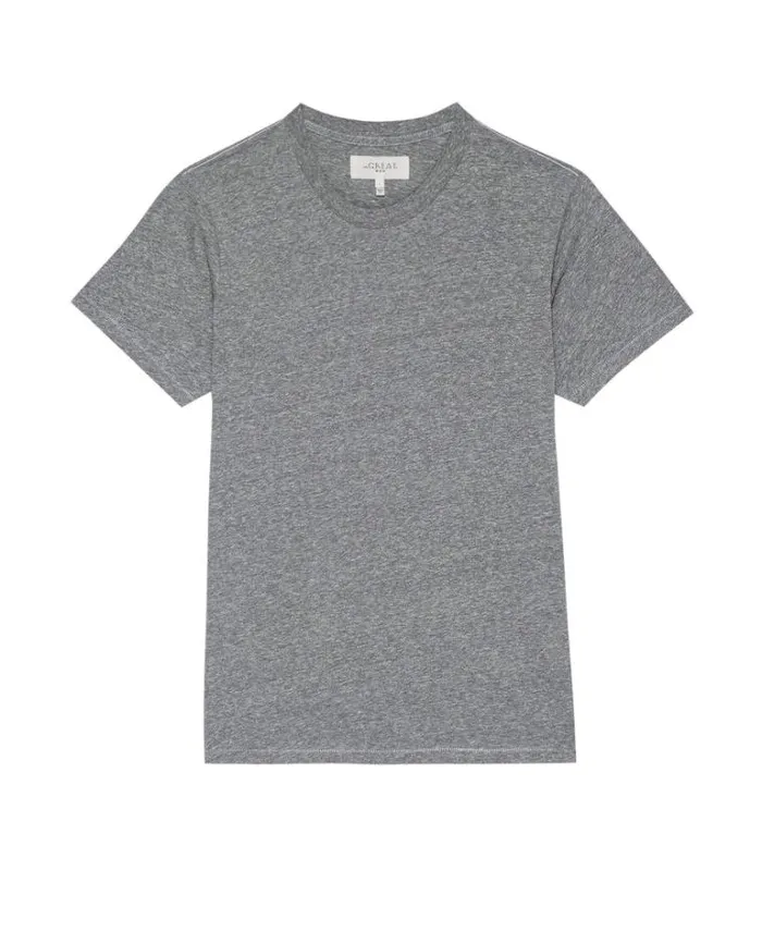 Tshirts Men039s The Great The Men039s Boxy Crew Heather Grey